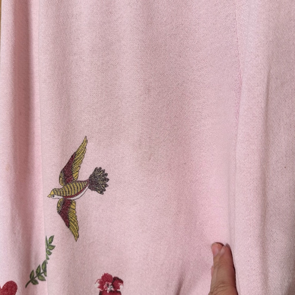 Lauren Moshi Pink Floral & Eye Graphic Joggers - Picture 6 of 11